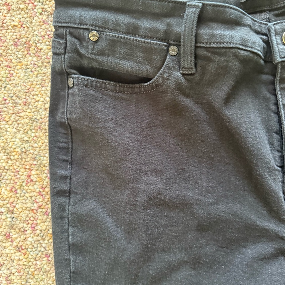 Talbots slim ankle black jeans 14p - Picture 4 of 9
